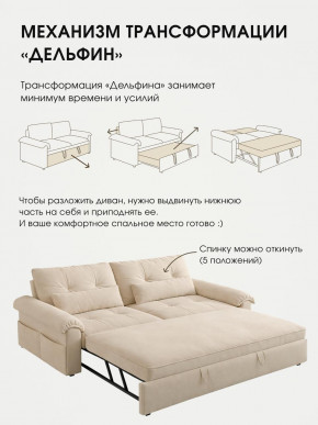 Диван-кровать ЛУНО 160см в Удачном - udachiy.mebelnovo.ru | фото