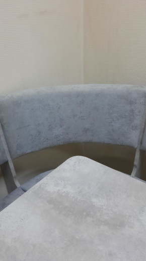 Кухонный уголок Миссия V велюр (цемент) в Удачном - udachiy.mebelnovo.ru | фото